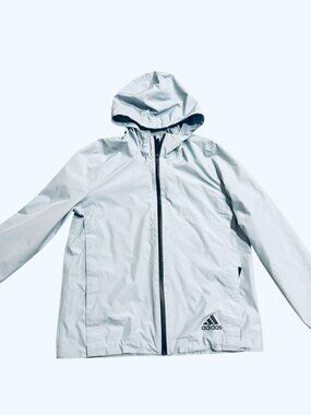 Adidas Climaproof Hooded Rain Jacket Medium